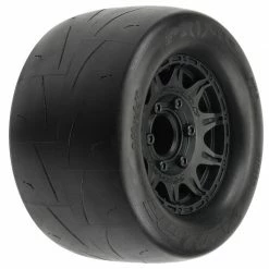 Pro-Line Racing 1/10 Prime Front/Rear 2.8" Street MT Tires Mounted 12mm Blk Raid (2) for Tires & Wheels