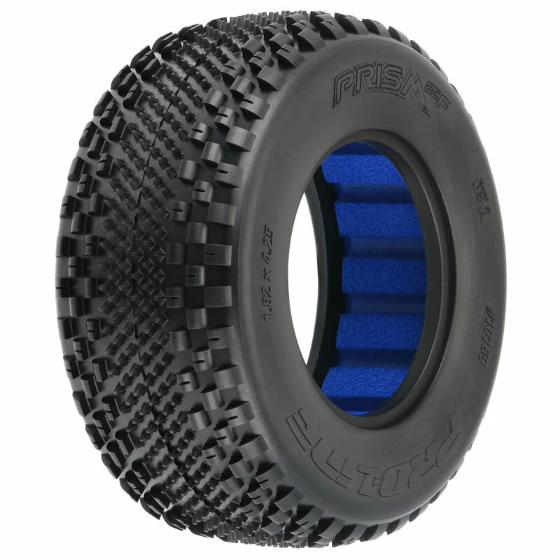 Pro-Line Racing 1/10 Prism CR3 Front 2.2"/3.0" Carpet Short Course Tires (2) for Tires & Wheels