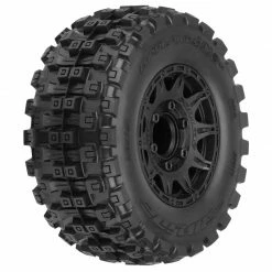 Pro-Line Racing 1/10 Badlands MX28 BELTED F/R 2.8" MT Tres Mounted 12mm Blk Raid (2) for Tires & Wheels