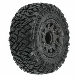 Pro-Line Racing 1/10 Icon M2 Front/Rear 2.2"/3.0" SC Mounted 12mm Blk Raid (2) for Tires & Wheels