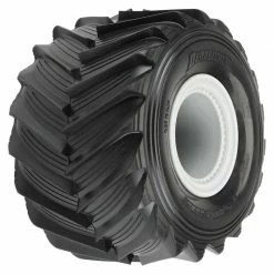 Pro-Line Racing 1/10 Demolisher Fr/Rr 2.6"/3.5" MT Tires Mounted 12mm Gray Whls (2) for Tires & Wheels