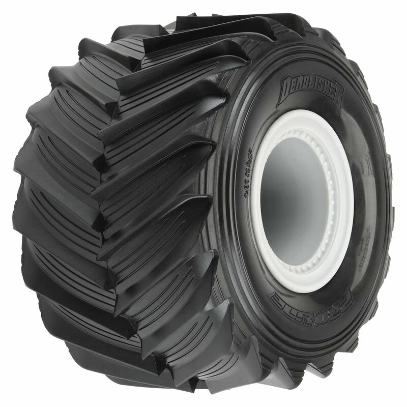 Pro-Line Racing 1/10 Demolisher Fr/Rr 2.6"/3.5" MT Tires Mounted 12mm Gray Whls (2) for Tires & Wheels