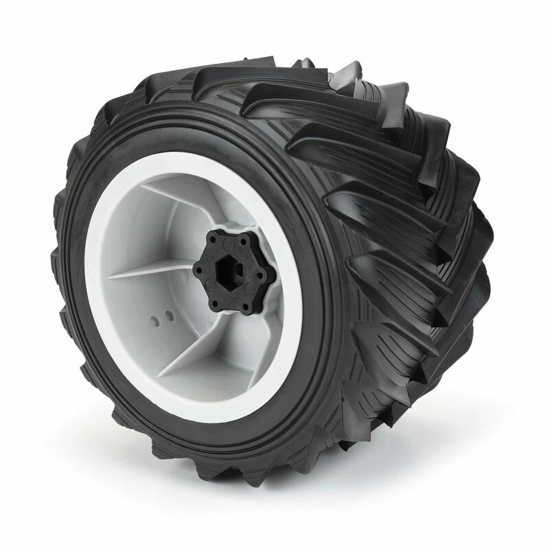 Pro-Line Racing 1/10 Demolisher Fr/Rr 2.6"/3.5" MT Tires Mounted 12mm Gray Whls (2) for Tires & Wheels - Image 3