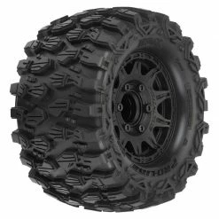 Pro-Line Racing 1/10 Hyrax Front/Rear 2.8" MT Tires Mounted 12mm Blk Raid (2) for Tires & Wheels