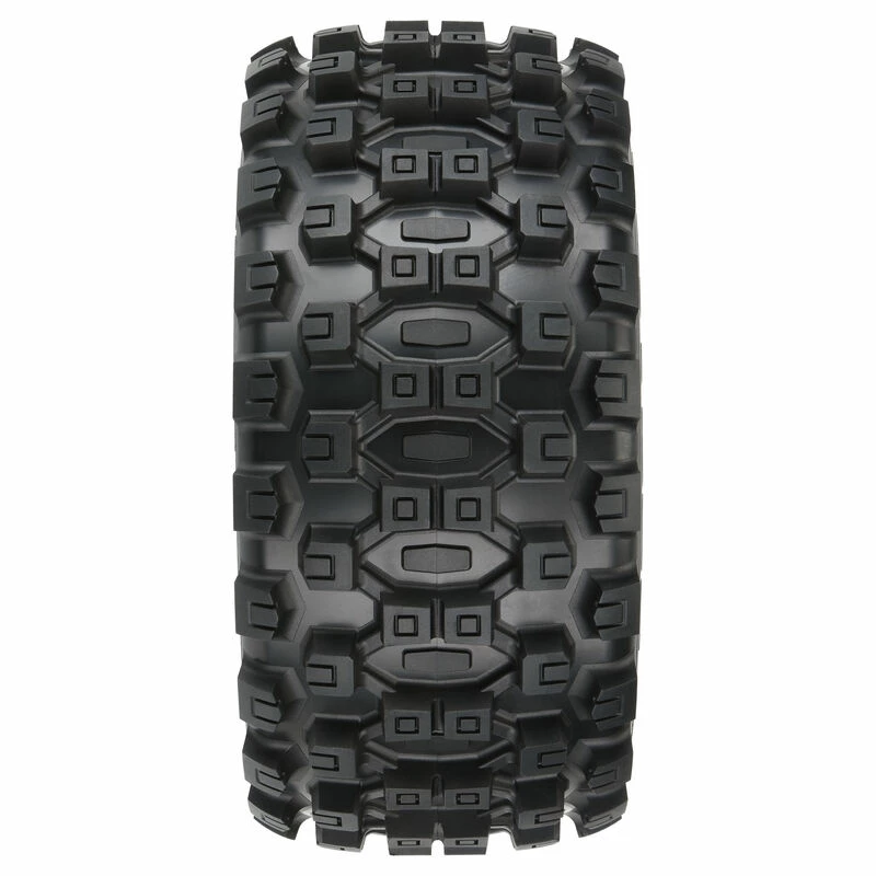 Pro-Line Racing 1/6 Badlands MX57 Front/Rear 5.7" Tires Mounted 24mm Black Raid (2) for Tires & Wheels - Image 2