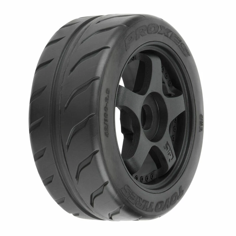 Pro-Line Racing 1/7 Toyo Proxes R888R S3 Front/Rear 42/100 2.9" BELTED Mounted 17mm 5-Spoke (2) for Tires & Wheels