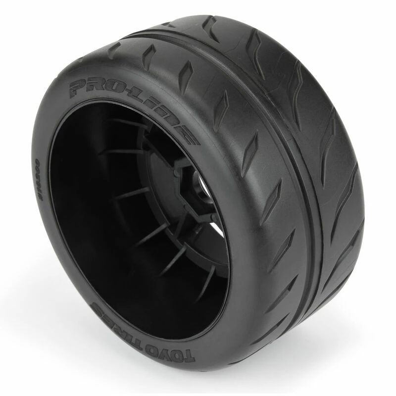 Pro-Line Racing 1/7 Toyo Proxes R888R S3 Rear 53/107 2.9" BELTED Mounted 17mm 5-Spoke (2) for Tires & Wheels - Image 4
