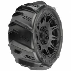 Pro-Line Racing 1/6 Dumont Sand/Snow Tires F/R 5.7" Tires MTD 24mm Black Raid (2) for Tires & Wheels