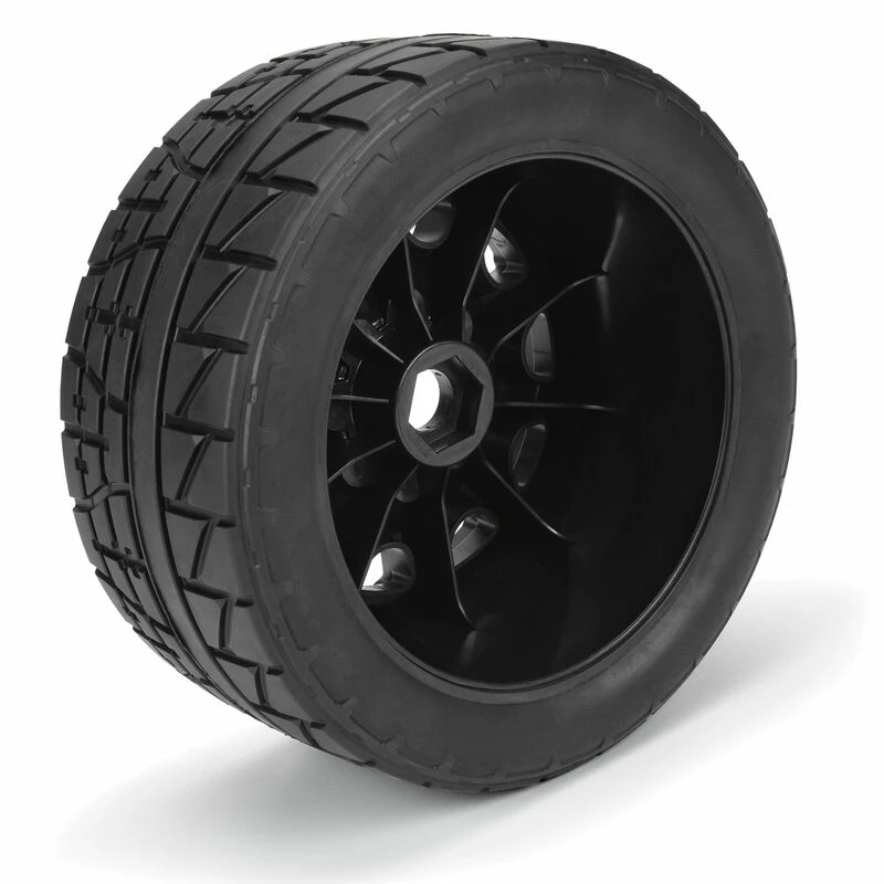 Pro-Line Racing 1/6 Menace HP BELTED Fr/Rr 5.7" MT Tires Mounted 24mm Blk Raid (2) for Tires & Wheels - Image 3