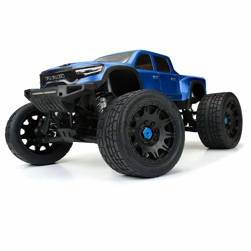 Pro-Line Racing 1/6 Menace HP BELTED Fr/Rr 5.7" MT Tires Mounted 24mm Blk Raid (2) for Tires & Wheels - Image 5