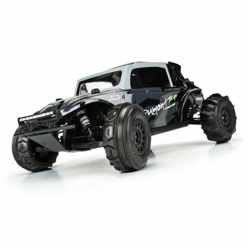 Pro-Line Racing 1/10 Dumont Fr Paddle/Rib 2.2"/3.0" SC Mounted 12mm Black Raid (2) for Tires & Wheels - Image 6