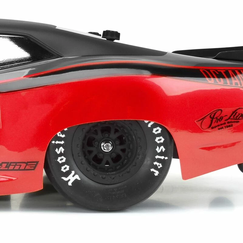 Pro-Line Racing 1/10 Pomona Drag Spec Rear 2.2"/3.0" 12mm Drag Wheels (2) Black for Tires & Wheels - Image 5