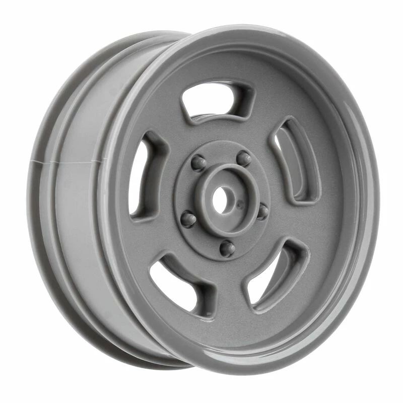 Pro-Line Racing 1/10 Slot Mag Drag Spec Front 2.2" 12mm Drag Wheels (2) Gray for Tires & Wheels - Image 2