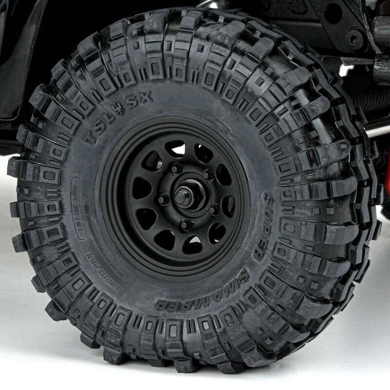 Pro-Line Racing 1/10 Keystone Front/Rear 1.55" 12mm Rock Crawler Wheels (2) Black for Tires & Wheels - Image 5