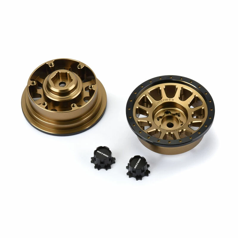 Pro-Line Racing 1/6 Method 305 NV Aluminum Front/Rear 2.9" Wheel Faces (2): SCX6 for Tires & Wheels - Image 3