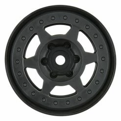 Pro-Line Racing 1/10 Holcomb F/R 1.9" 12mm Crawler Bead-Loc Wheels (2) Black for Tires & Wheels