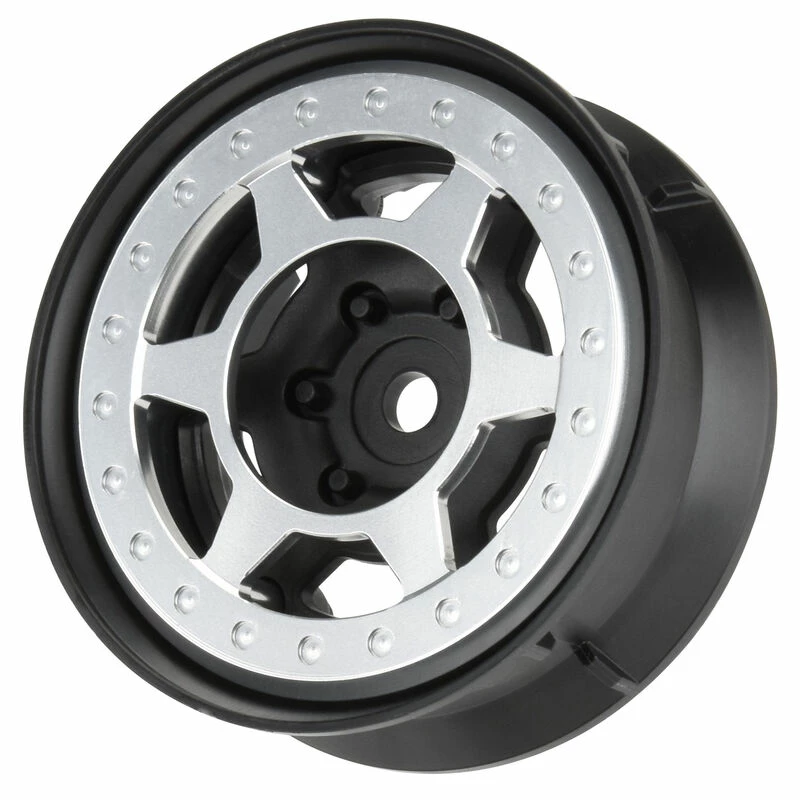 Pro-Line Racing 1/10 Holcomb Aluminum Front/Rear 1.9" 12mm Crawler Wheels (2) for Tires & Wheels - Image 2