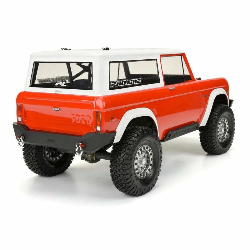 Pro-Line Racing 1/10 1973 Ford Bronco Clear Body 12" (305mm) Wheelbase Crawlers for Bodies - Image 5