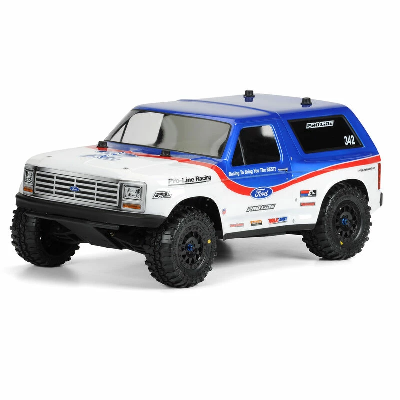 Pro-Line Racing 1/10 1981 Ford Bronco Clear Body: Short Course for Bodies - Image 3