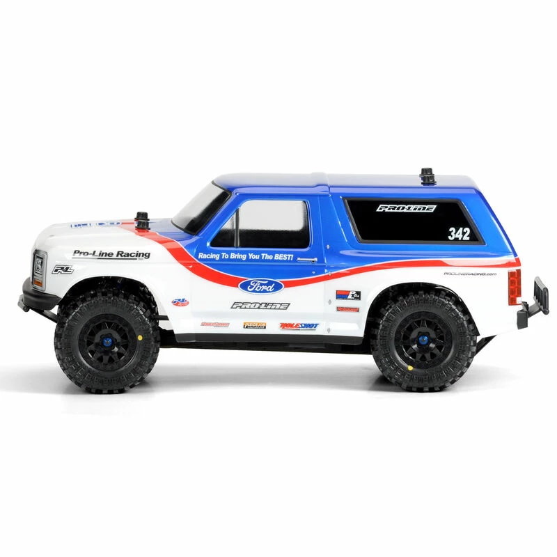Pro-Line Racing 1/10 1981 Ford Bronco Clear Body: Short Course for Bodies - Image 4