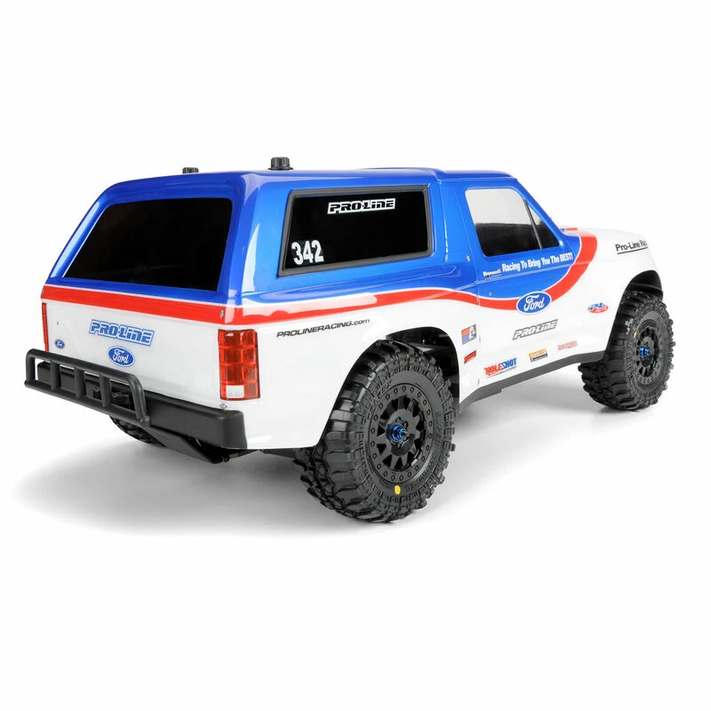 Pro-Line Racing 1/10 1981 Ford Bronco Clear Body: Short Course for Bodies - Image 5
