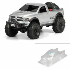 Pro-Line Racing 1/10 Ram 1500 Clear Body for 12.3" (313mm) Wheelbase Scale Crawlers for Bodies