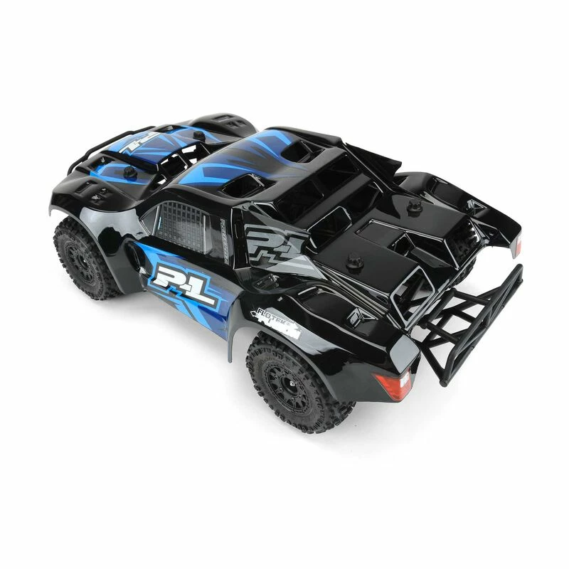 Pro-Line Racing 1/10 Pre-Cut Flo-Tek Fusion Tough-Color Black Body: Short Course for Bodies - Image 6
