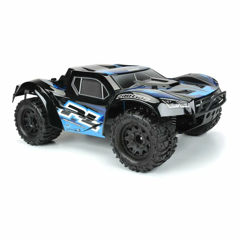 Pro-Line Racing Pre-Painted Pre-Cut Monster Fusion Black SC for Bodies - Image 4