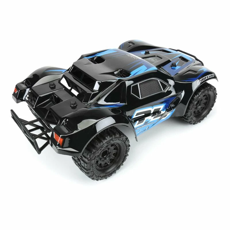 Pro-Line Racing Pre-Painted Pre-Cut Monster Fusion Black SC for Bodies - Image 5