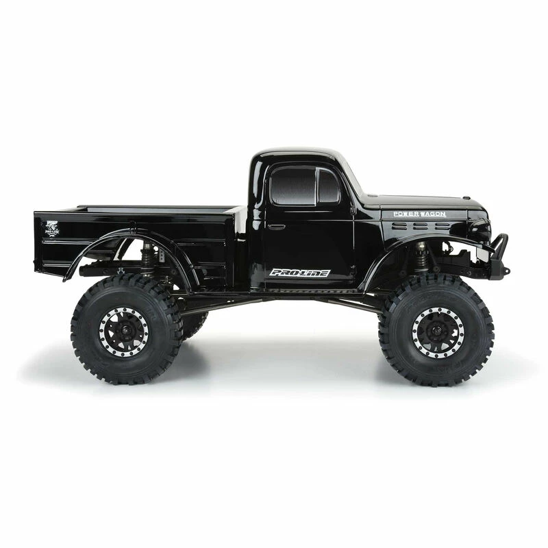 Pro-Line Racing 1/10 1946 Dodge Power Wagon Black Body 12.3" (313mm) WB Crawlers for Bodies - Image 4