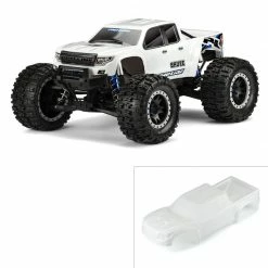 Pro-Line Racing 1/5 Pre-Cut Brute Bash Armor White Body: X-MAXX for Bodies
