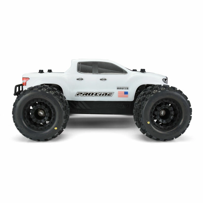 Pro-Line Racing 1/10 Pre-Cut Brute Bash Armor White Body: Stampede 4x4 for Bodies - Image 4