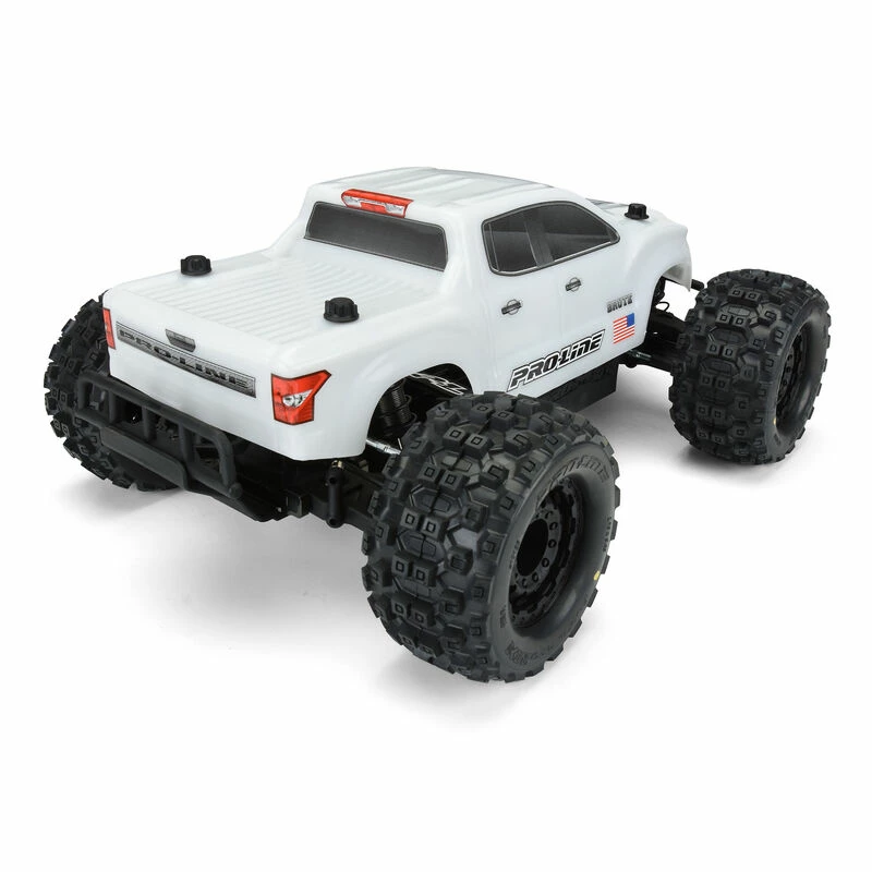 Pro-Line Racing 1/10 Pre-Cut Brute Bash Armor White Body: Stampede 4x4 for Bodies - Image 6