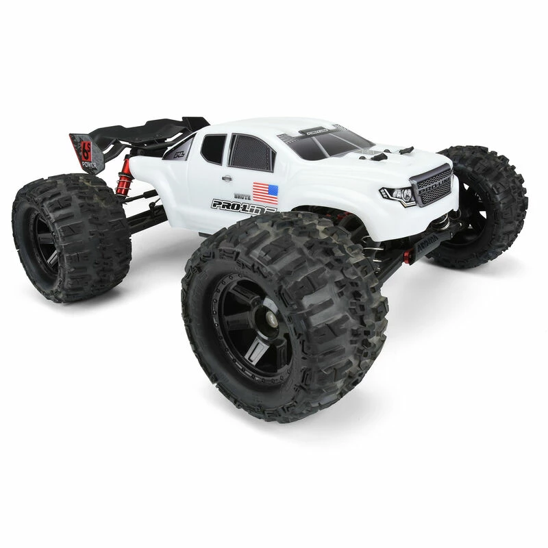 Pro-Line Racing 1/8 Pre-Cut Brute Bash Armor White Body: ARRMA Kraton 6S for Bodies - Image 6