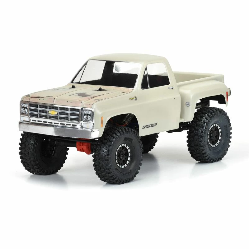Pro-Line Racing 1/10 1978 Chevy K-10 Clear Body 12.3" (313mm) Wheelbase Crawlers for Bodies - Image 3