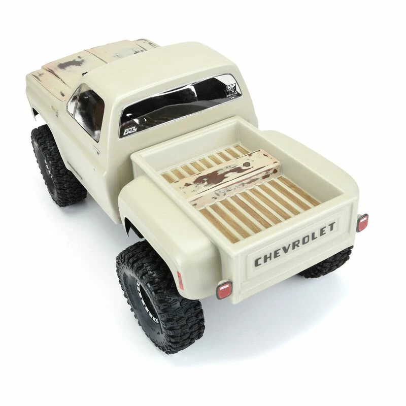 Pro-Line Racing 1/10 1978 Chevy K-10 Clear Body 12.3" (313mm) Wheelbase Crawlers for Bodies - Image 6