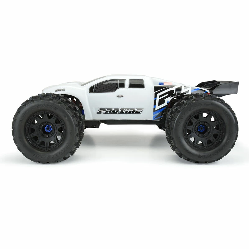 Pro-Line Racing 1/8 Pre-Cut Brute Bash Armor White Body: E-REVO 2.0 for Bodies - Image 4