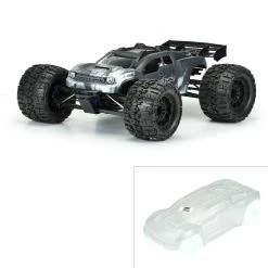 Pro-Line Racing 1/8 Pre-Cut Brute Clear Body: E-REVO 2.0 for Bodies