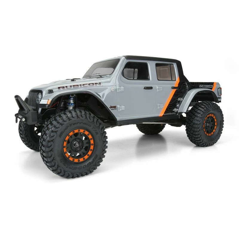 Pro-Line Racing 1/10 2020 Jeep Gladiator Clear Body 12.3" (313mm) Wheelbase Crwlrs for Bodies - Image 6