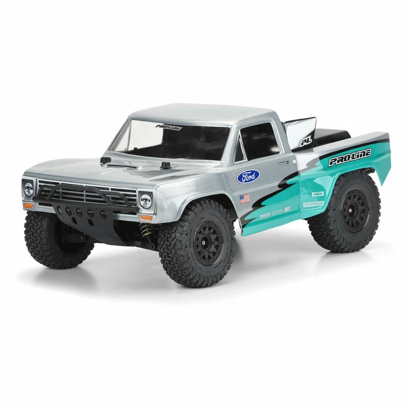 Pro-Line Racing 1/10 Pre-Cut 1967 Ford F-100 Race Truck Clear Body: Short Course for Bodies - Image 3