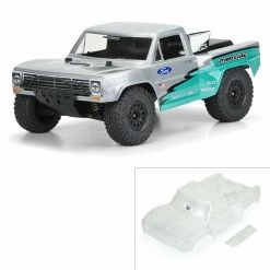 Pro-Line Racing 1/10 Pre-Cut 1967 Ford F-100 Race Truck Clear Body: Short Course for Bodies