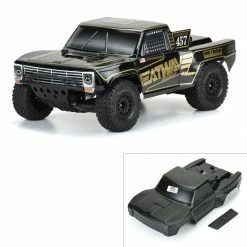 Pro-Line Racing 1/10 Pre-Cut 1967 Ford F-100 Heatwave Black Body: Short Course for Bodies
