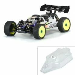 Pro-Line Racing 1/8 Axis Clear Body: RC8B3.2 & AE RC8B3.2e (with LCG Battery) for Bodies