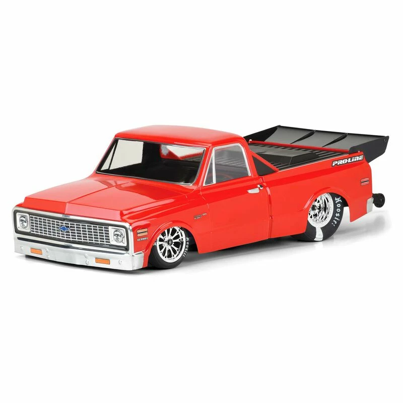Pro-Line Racing 1/10 1972 Chevy C-10 Clear Body: Drag Car for Bodies - Image 3