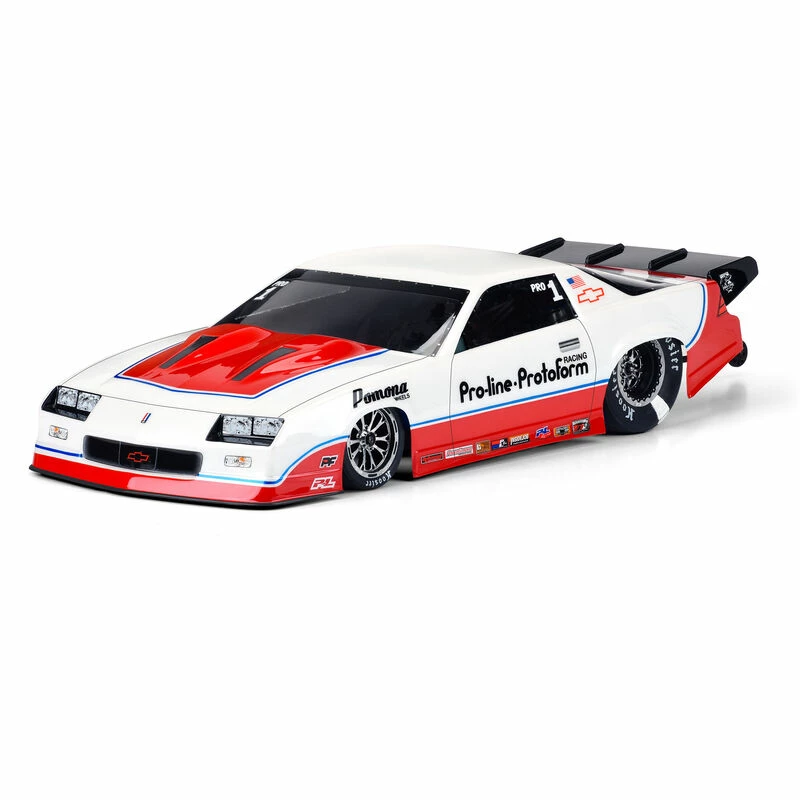 Pro-Line Racing 1/10 1985 Chevrolet Camaro IROC-Z Clear Body: Drag Car for Bodies - Image 3
