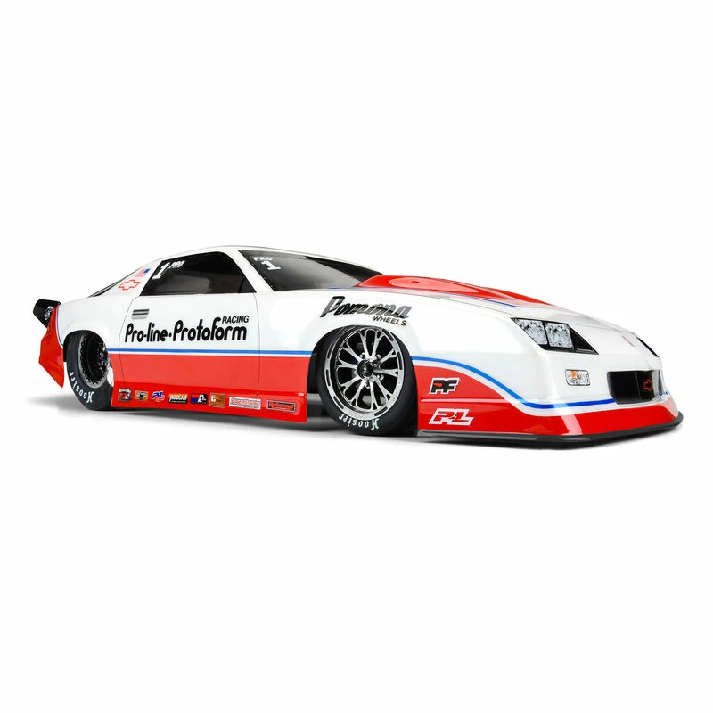 Pro-Line Racing 1/10 1985 Chevrolet Camaro IROC-Z Clear Body: Drag Car for Bodies - Image 5