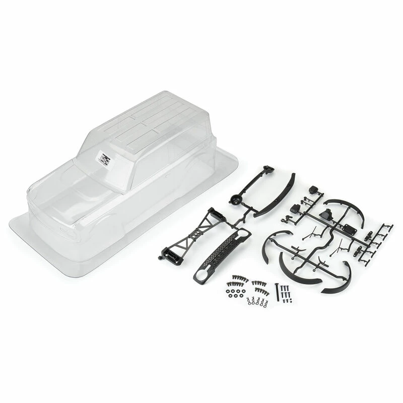 Pro-Line Racing 1/10 2021 Ford Bronco Clear Body Set 11.4" Wheelbase: Crawlers for Bodies - Image 2