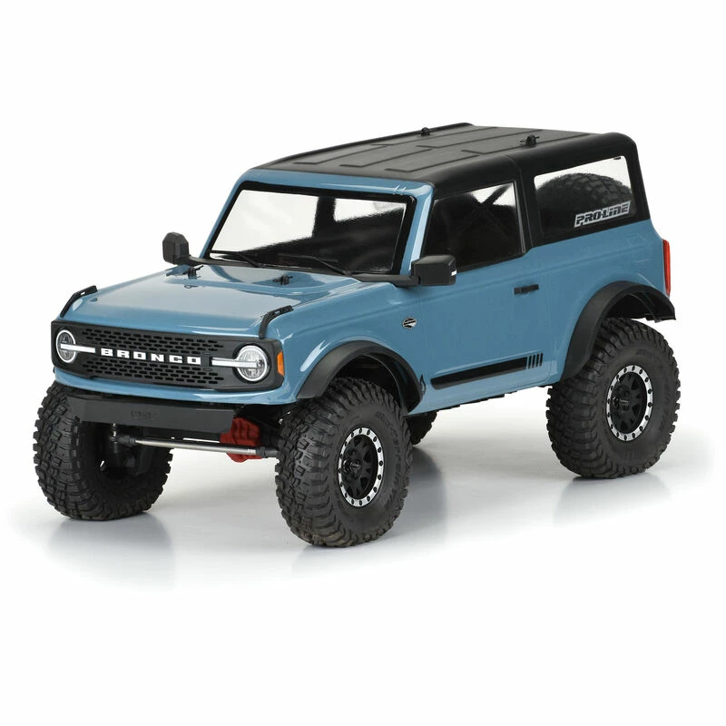 Pro-Line Racing 1/10 2021 Ford Bronco Clear Body Set 11.4" Wheelbase: Crawlers for Bodies - Image 3