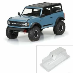 Pro-Line Racing 1/10 2021 Ford Bronco Clear Body Set 11.4" Wheelbase: Crawlers for Bodies