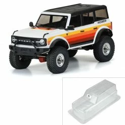 Pro-Line Racing 1/10 2021 Ford Bronco Clear Body Set 12.3" Wheelbase: Crawlers for Bodies